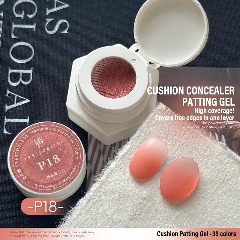 39 Colors Cushion Ombre Painting Nail Gel No Wipe Highly Saturated Gradient Patting Gel Nail Polish Ombre Blush UV Nail Polish Zpaxo 18