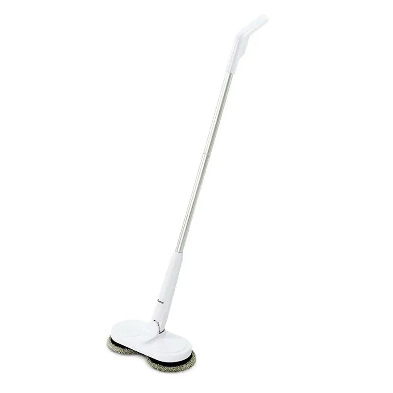 Wireless Electric Spin Mop Cleaner Automatic 2 in 1 Wet & Dry Home Cleaner Car Glass Ceiling Door Windows Floor Scrubber Machine Zpaxo S4 White
