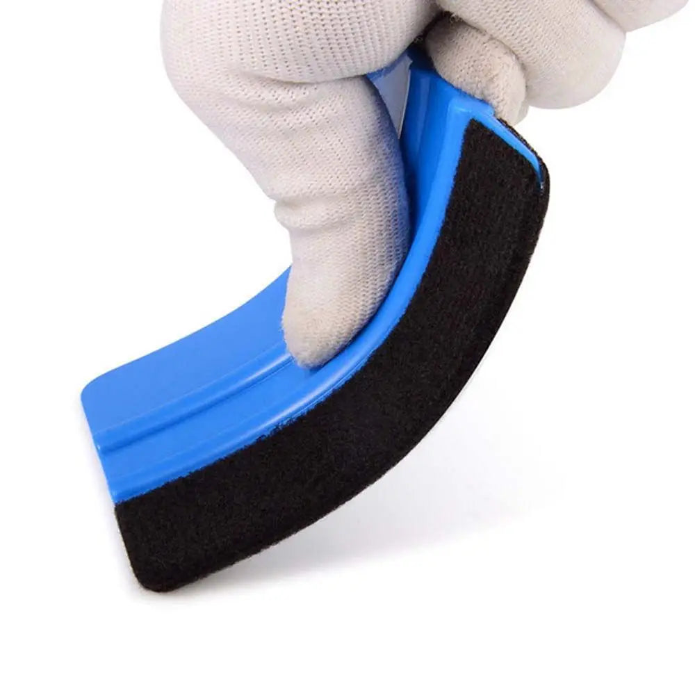 Wrap Felt Edge Auto Accessories Tint Tools Film Sticker Scraper Tool Car Wrapping Tools Blue Squeegee Car Body Styling Kit Zpaxo