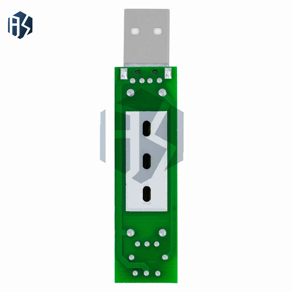 Compact Digital USB Discharge Tester Current Voltage Meter 1A 2A Zpaxo