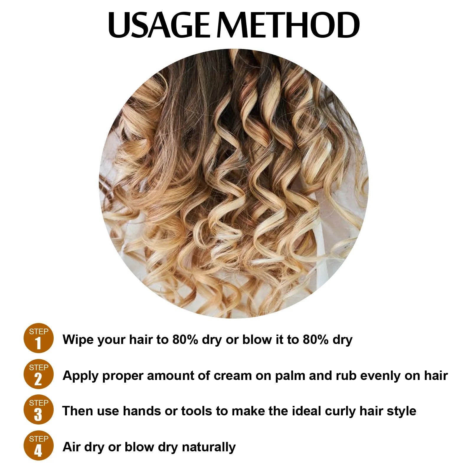 Curly Hair Styling Elastin Mousse Nature Volume Styling Moisturizing Fluffy Thickening Nourishing Enhance Hair Define Gel Cream Zpaxo