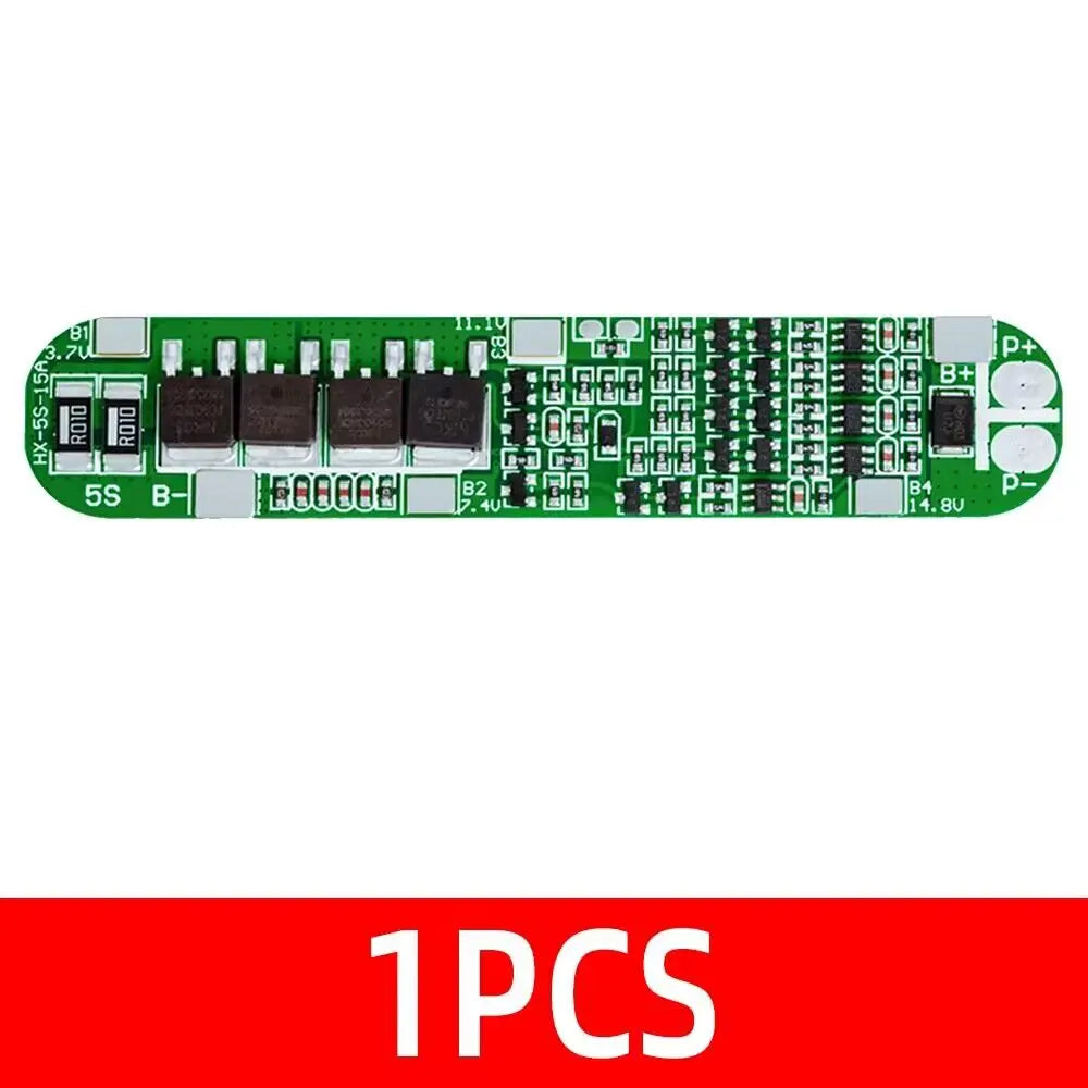 5S 18 5-21V 15A Triple Protection BMS Battery Management Module 18650 Zpaxo 1pcs