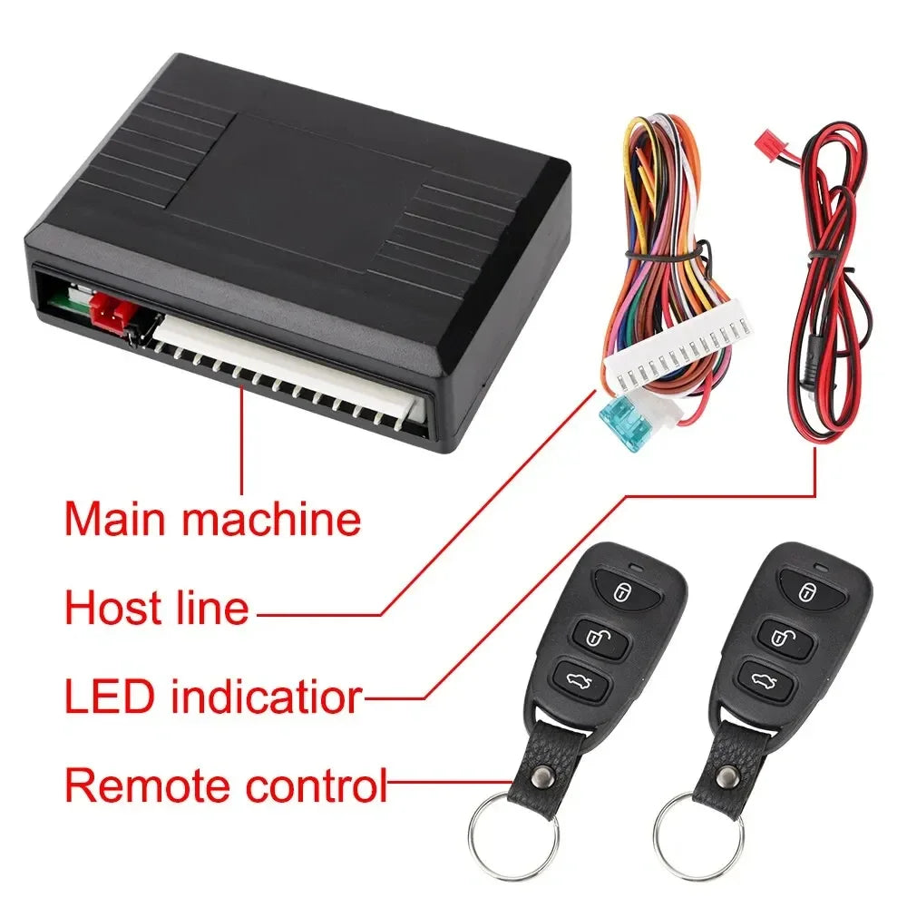Multifunctional Car Keyless Entry Alarm System Push Start Trunk Zpaxo