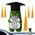 Crochet Toys Motivational Support With 5 Color Tassels Knitted Graduation Toy With Encouragement Card Desk Ornament For High Zpaxo United States