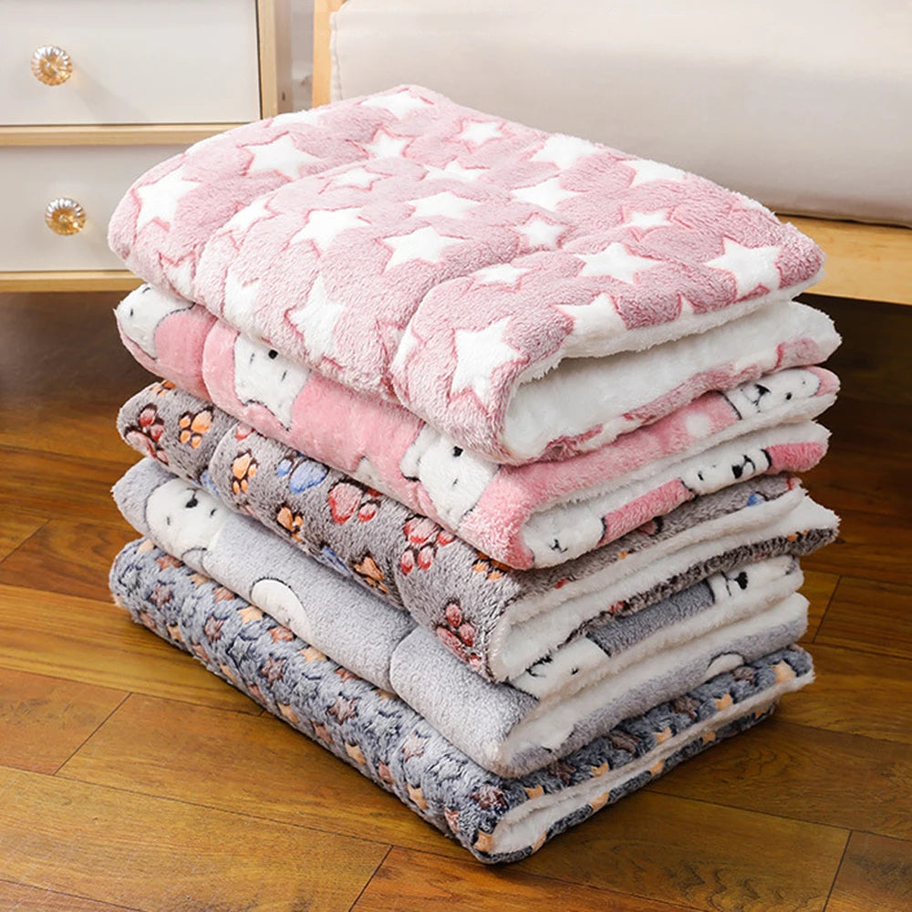 Double-sided Pet Mat Warm Winter Skin-friendly Small Dogs Medium Cats