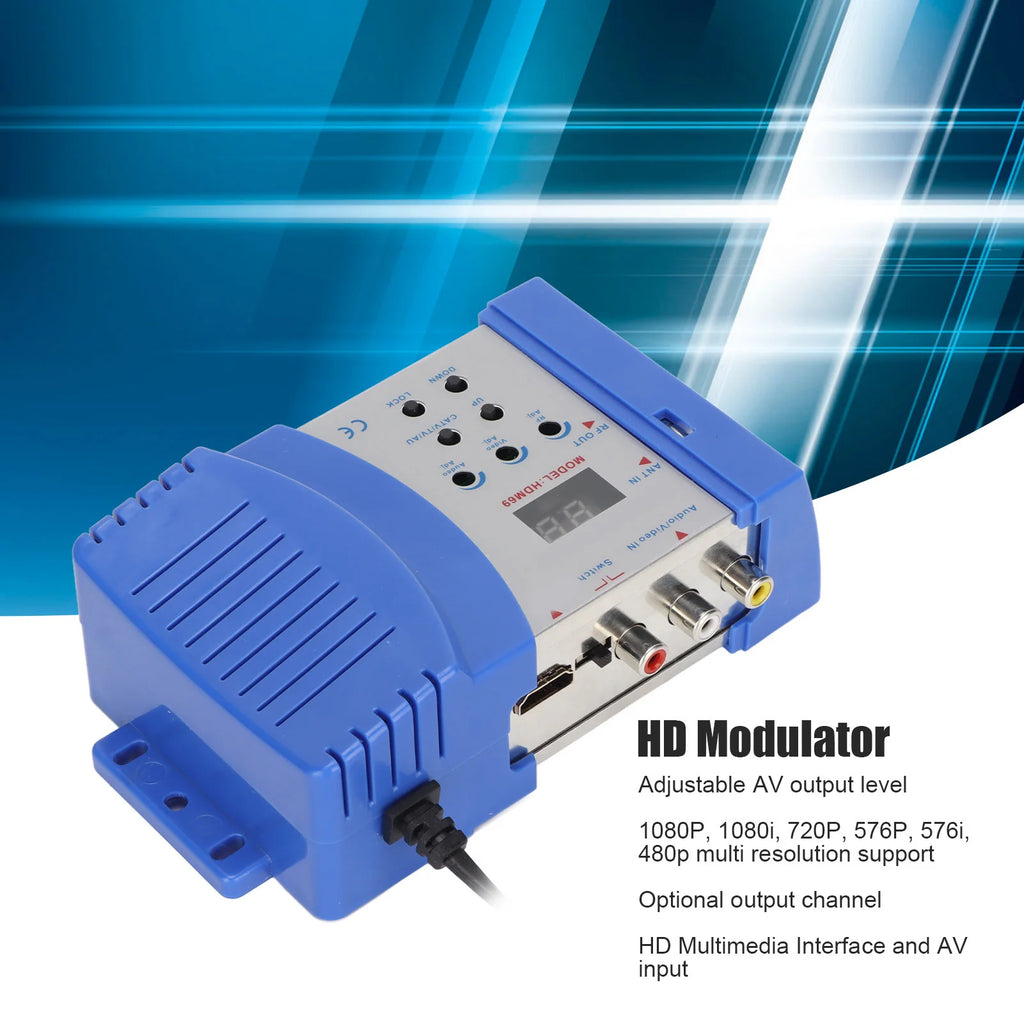 HD Modulator PAL NTSC Format Drive Multimedia Interface AV RF