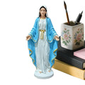 Collection of Virgin Mary statues Hand-painted Virgin Mary image 12cm Open Arms Religious Figurine Catholic home decor 12cm Zpaxo Default Title