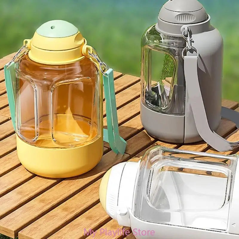 Portable Pet Water Feeding Bottle Large Capacity Dog Travel Container
