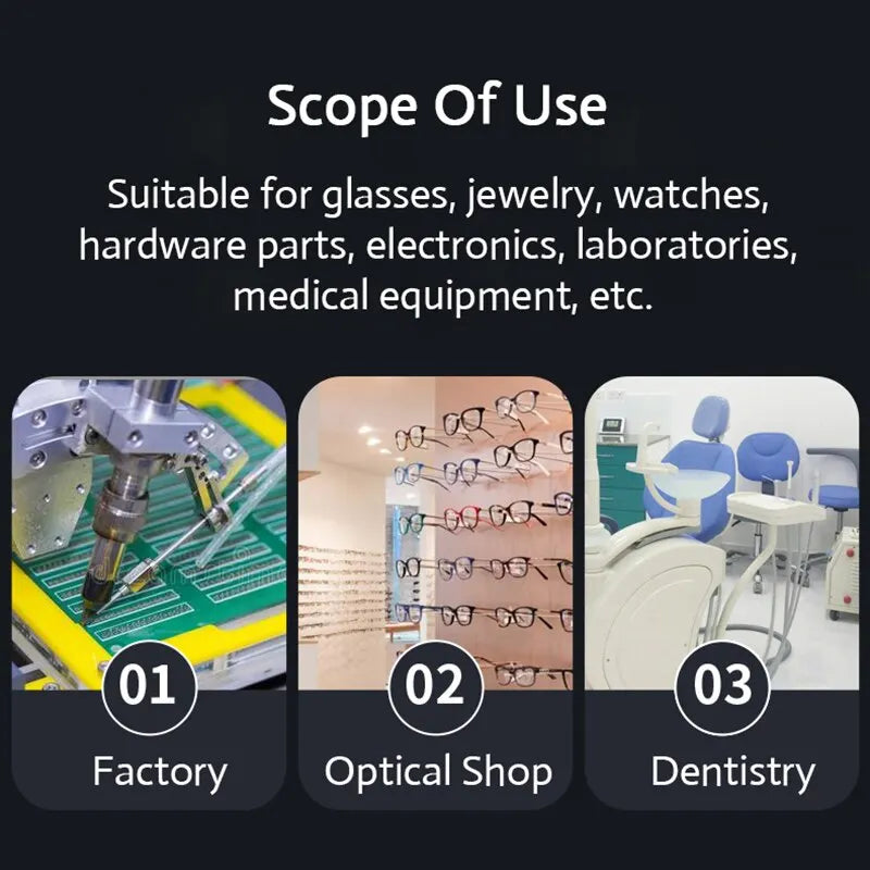 30/50W Digital Ultrasonic Cleaner Sonicator Bath Vibration Ultrasonic Jewelry Parts Glasses Circuit Board Watch Cleaning Machine Zpaxo