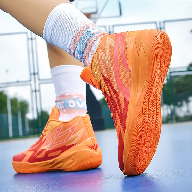 Men's Basketball Shoes Breathable Cushioning Non-slip Wearable Runing