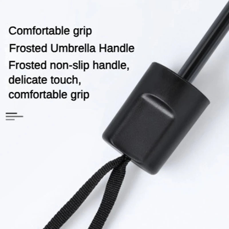 Foldable Manual Umbrella, Waterproof and Windproof Umbrella, Anti-UV Umbrella for Sunny Or Rainy Days, Simple Solid Color Umbrel Zpaxo