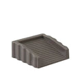 Creative storm door stopper Plastic matte surface anti-collision safety door wedge Multi-function door stopper Zpaxo gray