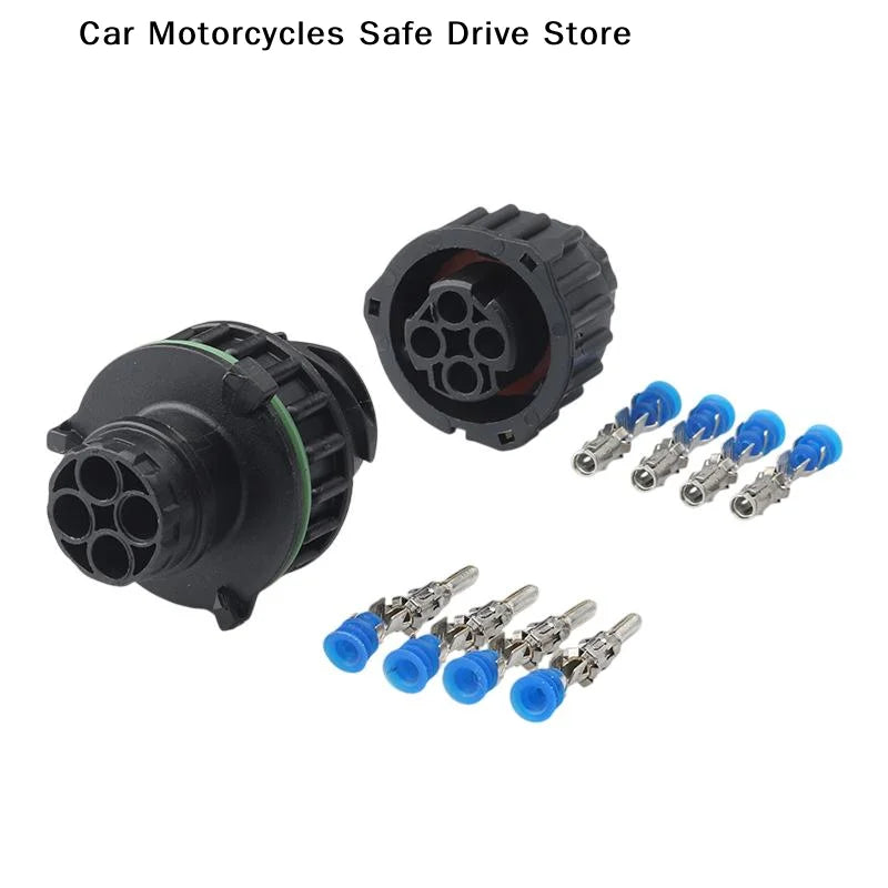CM1 4 Pin Way Tyco Round HOWO Odometer Speed Sensor Plug Car Sealed