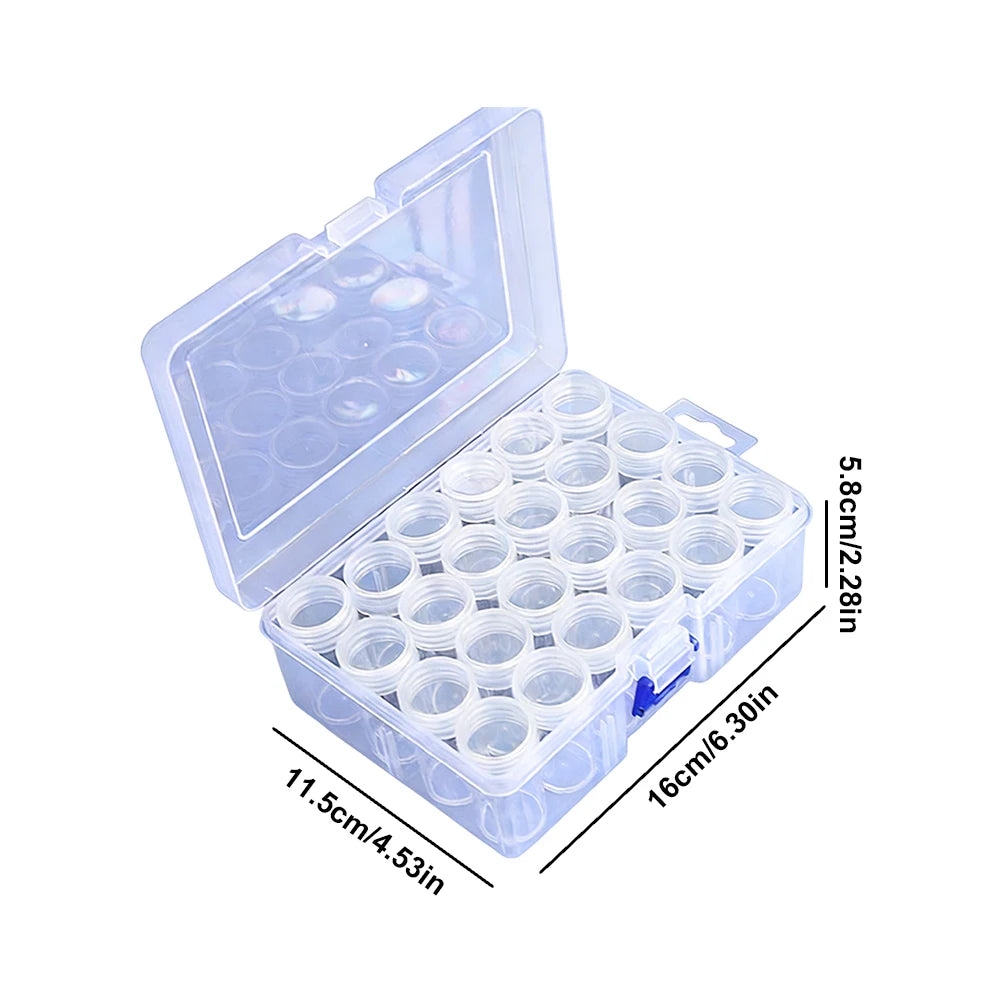 Diamond Art Storage Container Lid Stickers Painting Box DIY Craft