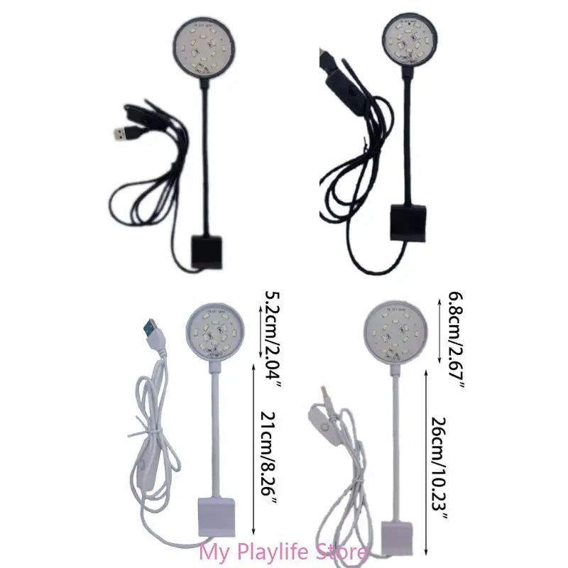 Aquarium LED Light 5W LEDs Saltwater Fish Tank Clip-on Coral Clip