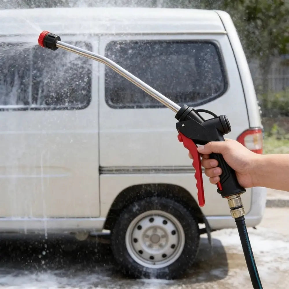 ABS Car Wash Sprayer Stainless Steel Copper Pressure Safety Lock Zpaxo