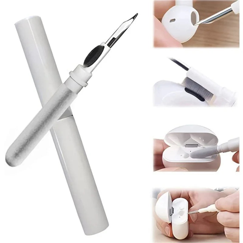 3-in-1 Earbuds Cleaning Pen for AirPods, Samsung & Earphones Earbuds Cleaning Tool Zpaxo