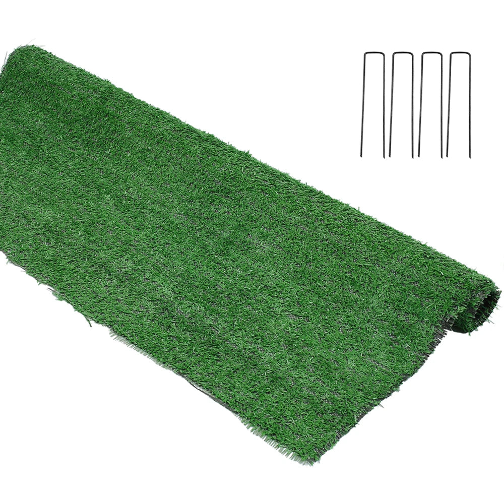 Artificial Lawn Density Fake Grass Mat 1M Carpet Balcony Indoor False