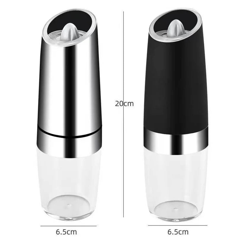 Electric Pepper Grinder Stainless Steel Automatic Gravity Shaker Salt Zpaxo