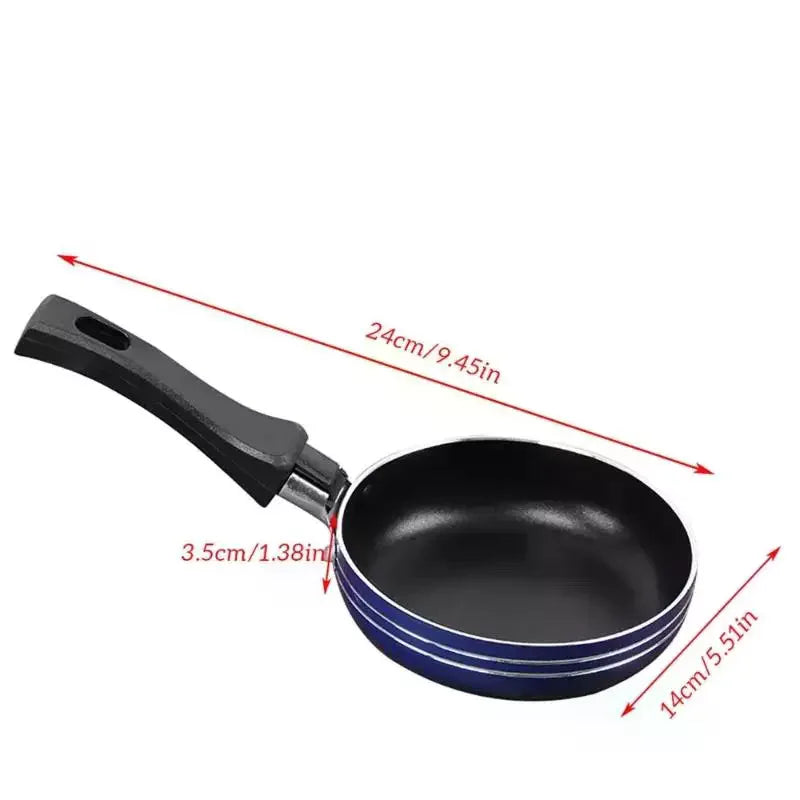Kitchen Cookware Home Use Egg Frying Pan Random Mini Non-stick Steel Zpaxo