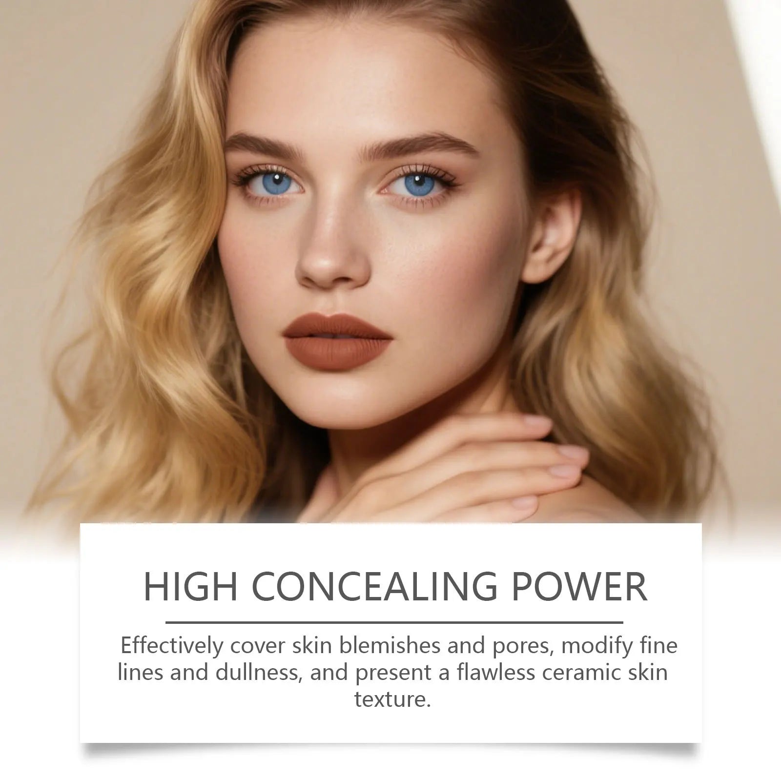 Mushroom Head Air Cushion CC Cream Foundation – Waterproof & Full Cover CC Cream Foundation Zpaxo