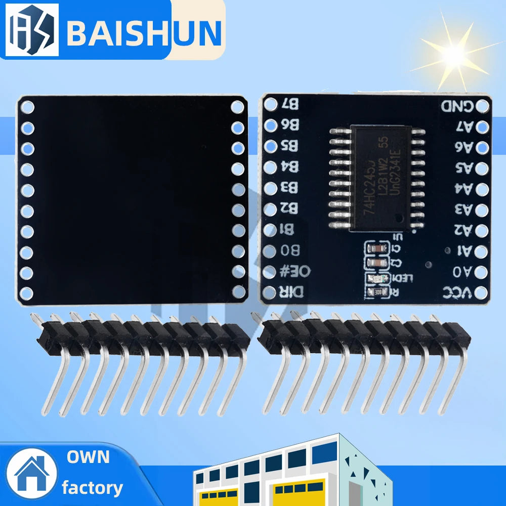 74HC245D 8CH Tri-state Bus Transceiver Board 653 Test Module Zpaxo 74HC245D 1pc