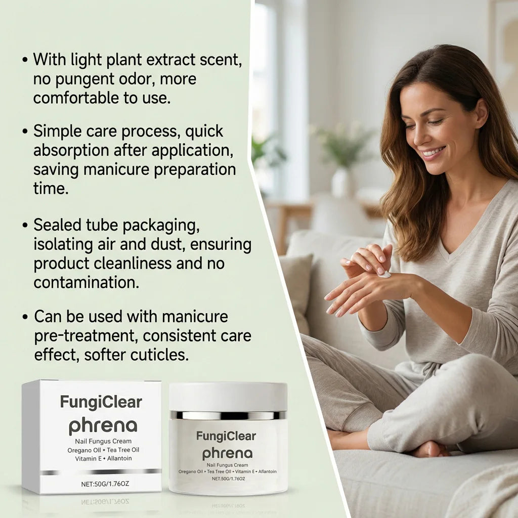 Plant Extract Nail Care Cream – Repair, Nourish & Fungus Treatment Nail Treatment Cream Zpaxo