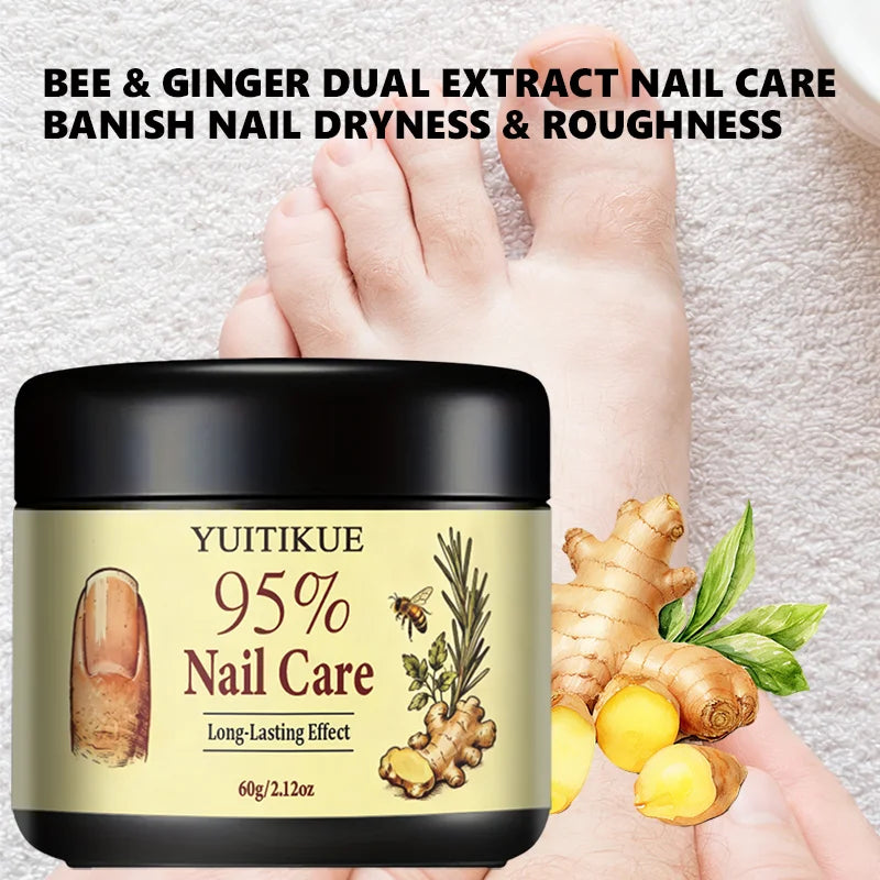 Bee Venom Nail Care Cream – Nourish Nail Beds & Cuticles 60g Nail Treatment Cream Zpaxo