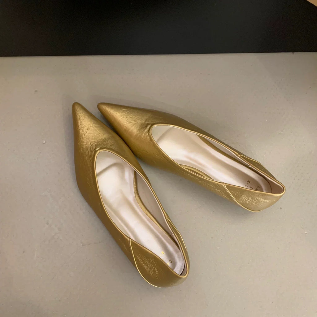 2026 Women Pumps Ladies Elegant Thin Heel Single Shoes Fashion