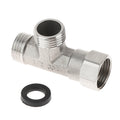 G1 2 T-valve Toilet Dispenser Diverter Valve Three-way Water Pipe Zpaxo 1set