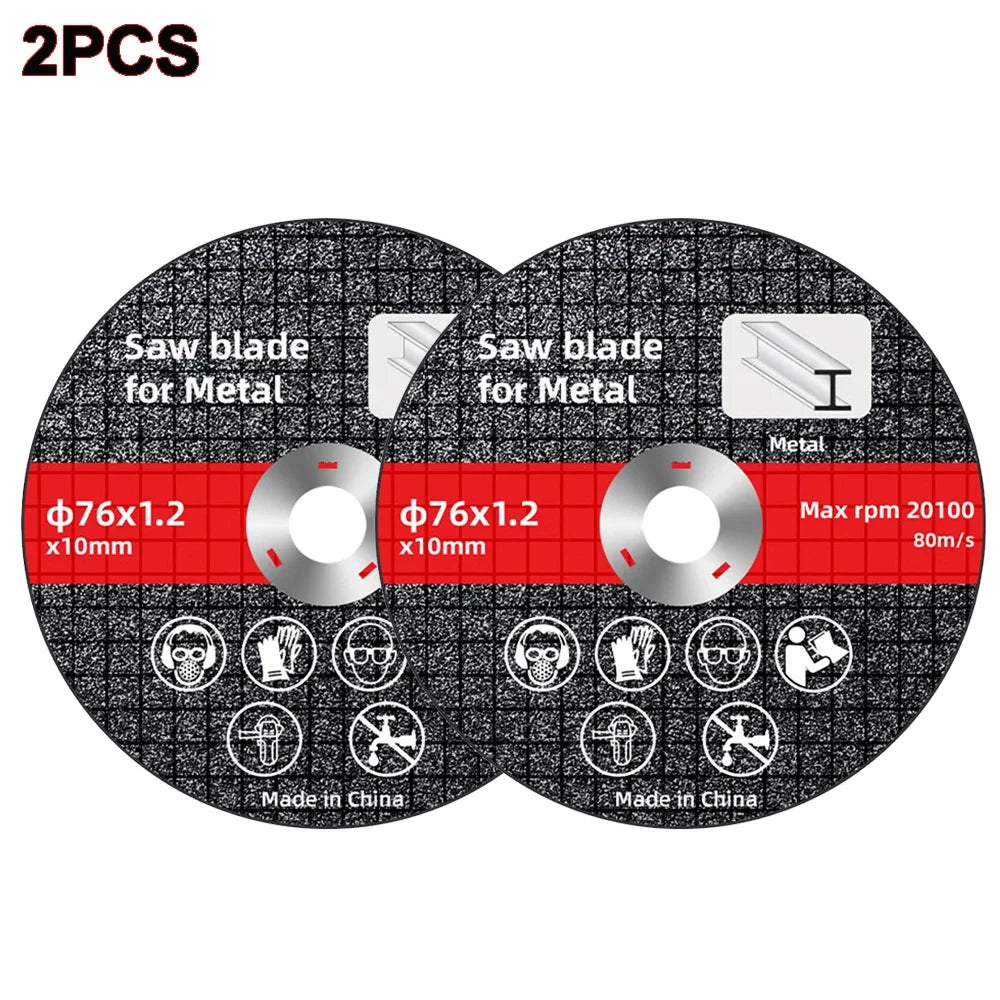 1- Metal Cutting Discs Sanding Grinding Wheels Blades Electric Angle Zpaxo 2PCS