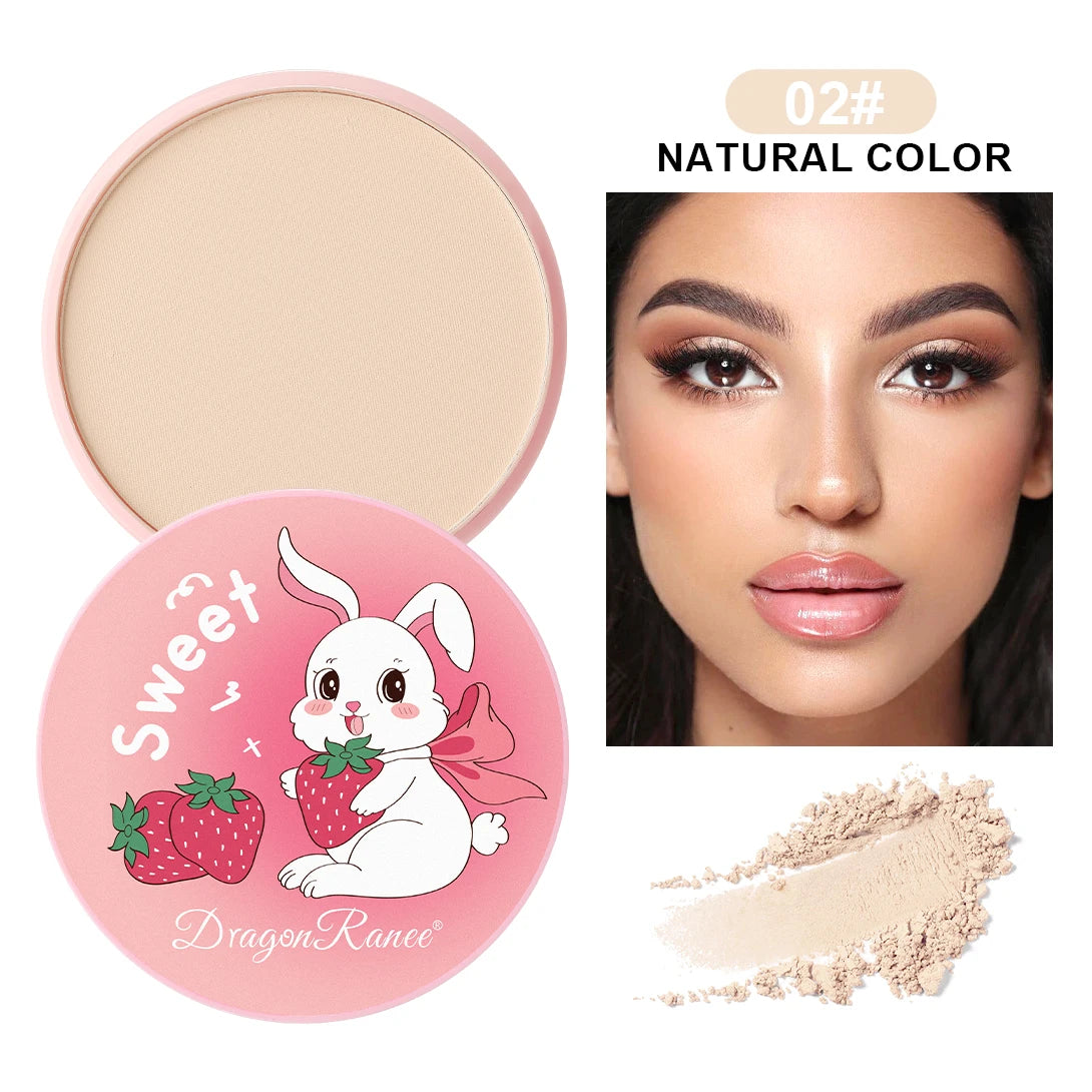 One-Touch Smoothing Powder That Doesn'T Stick, Removes Oil and Controls Oil, Naturally Brightens Skin Tone, Provides a Fine and Long-Lasting Finish, Waterproof and Sweat-Proof Powder Zpaxo 2Dr203