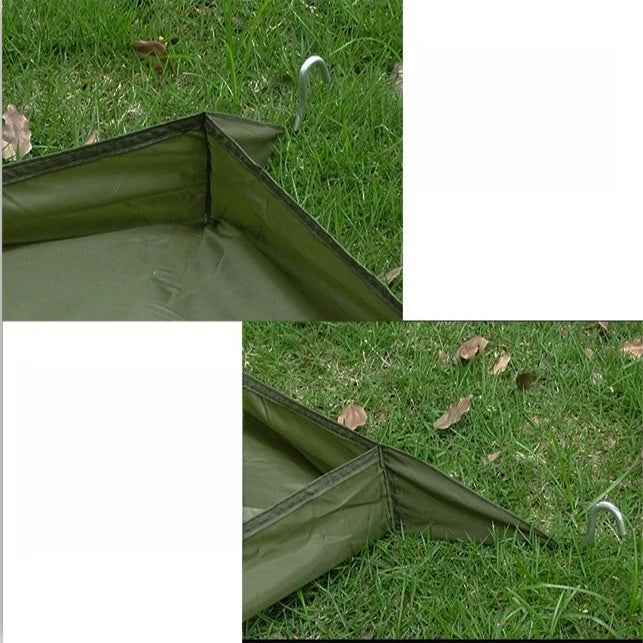 Camping moisture-proof mat bath basin mat all over the ground cloth thickened waterproof rainproof and wear-resistant floor mat Zpaxo