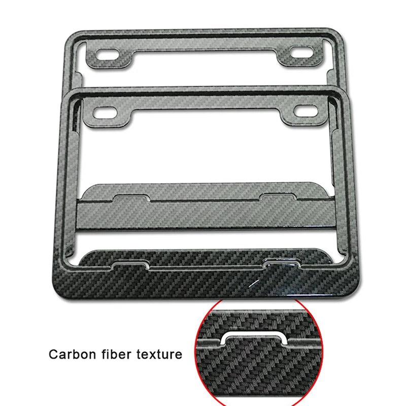 Motorcycle License Plate Frames Universal Aluminum Alloy Holder Solid