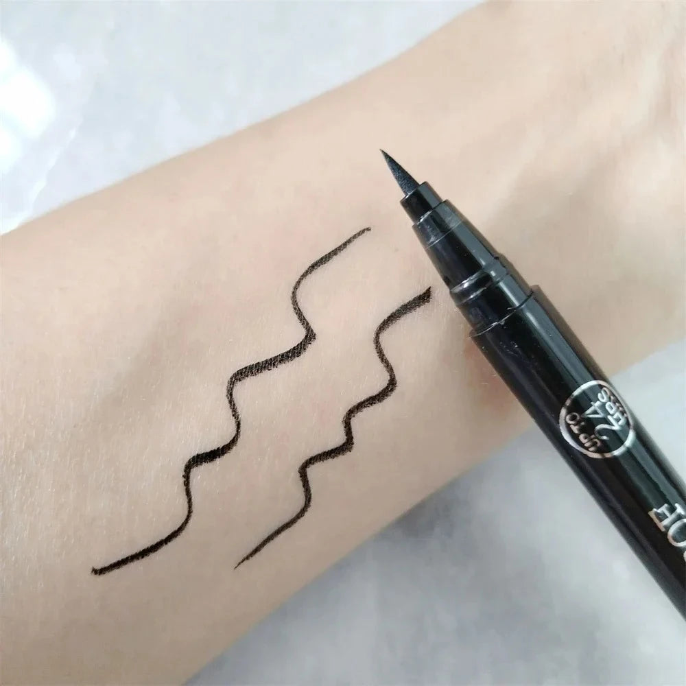 Black Fine Long Lasting Liquid Eyeliner Water Pen Waterproof Zpaxo