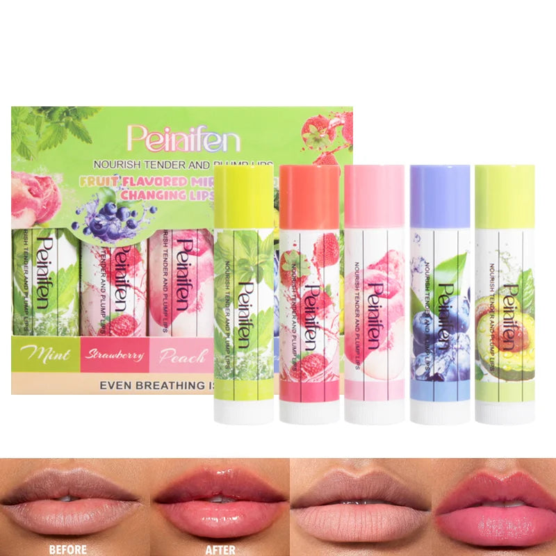 Five Warm Moisturizing Lipstick Lasting Anti Cracking Non Fading