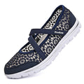 Woman Mesh Flats 2023 Women Fashion Breathable Vulcanized Women's Zpaxo Blue 40(Foot 25cm) China Mainland