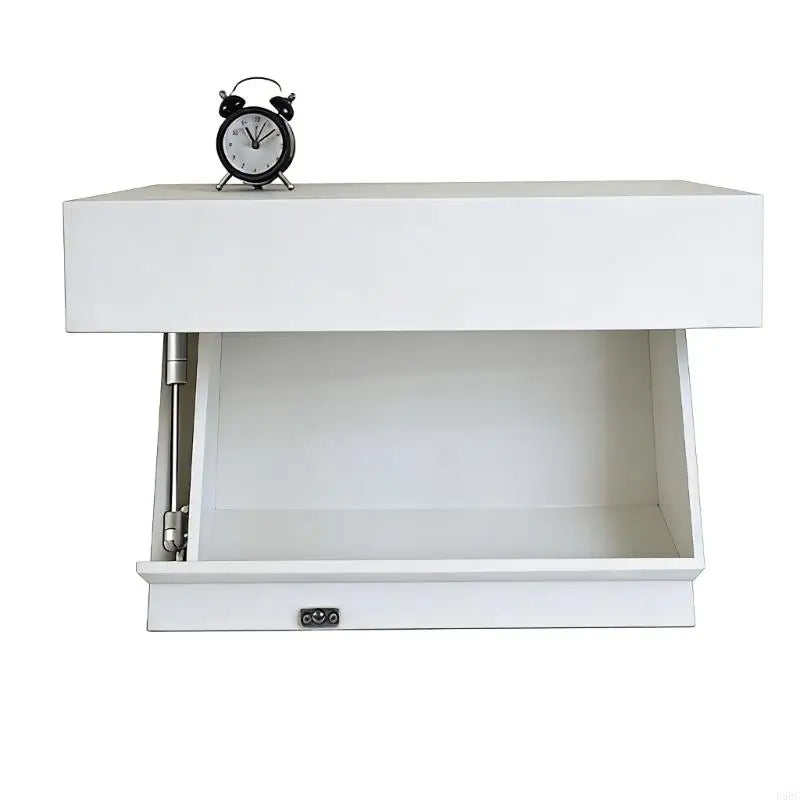 Wall Mounted Wooden Hanging Shelf Storage Rack Dorm Room Apartment