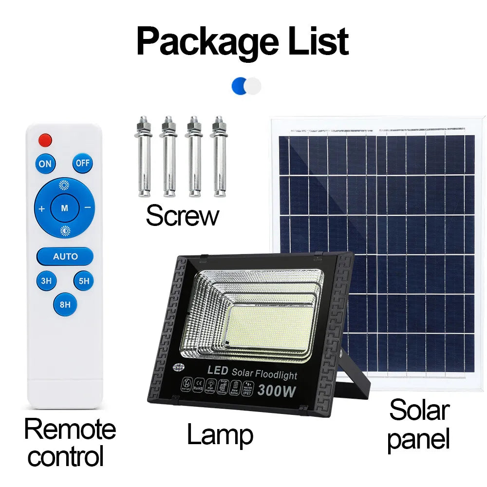 Solar Flood Lights Outside Waterproof Split LED Wall Street Lamp Zpaxo