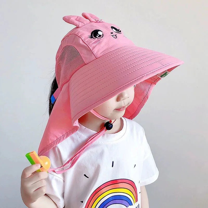 Sun Hat UPF 50+ UV Protection Fisherman Cap Toddler Boys Girls Summer