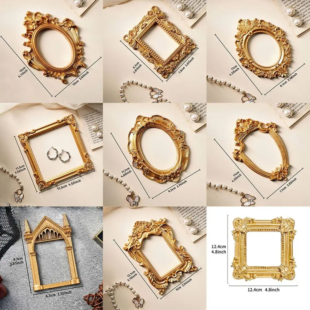 Gold DIY 3D Shadow Box Frame – Memory & Photo Display Gift Shadow Box Frame Zpaxo