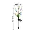 Garden Solar Lights Jellyfish Design Waterproof Pathway Lighting