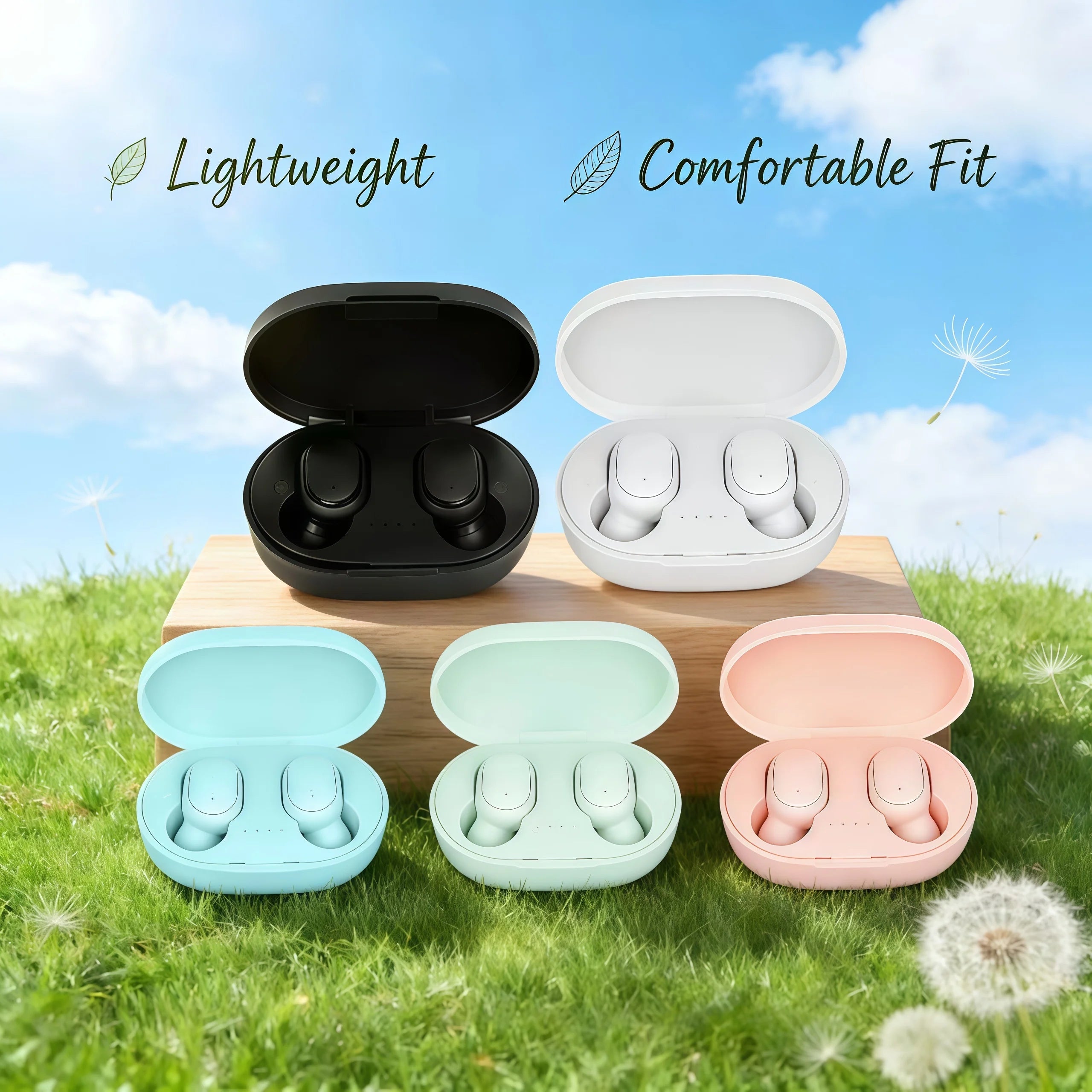 A6S TWS Headphones Wireless Bluetooth Sports Stereo Suitable Android