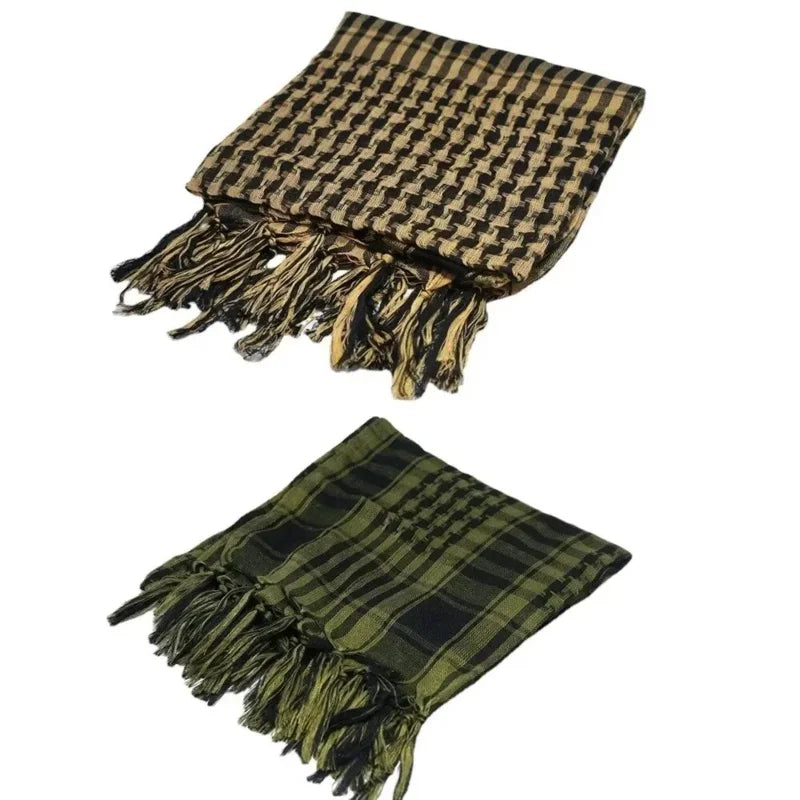 Keffiyeh Shemagh Tactical Desert Scarf Wrap – Men & Women