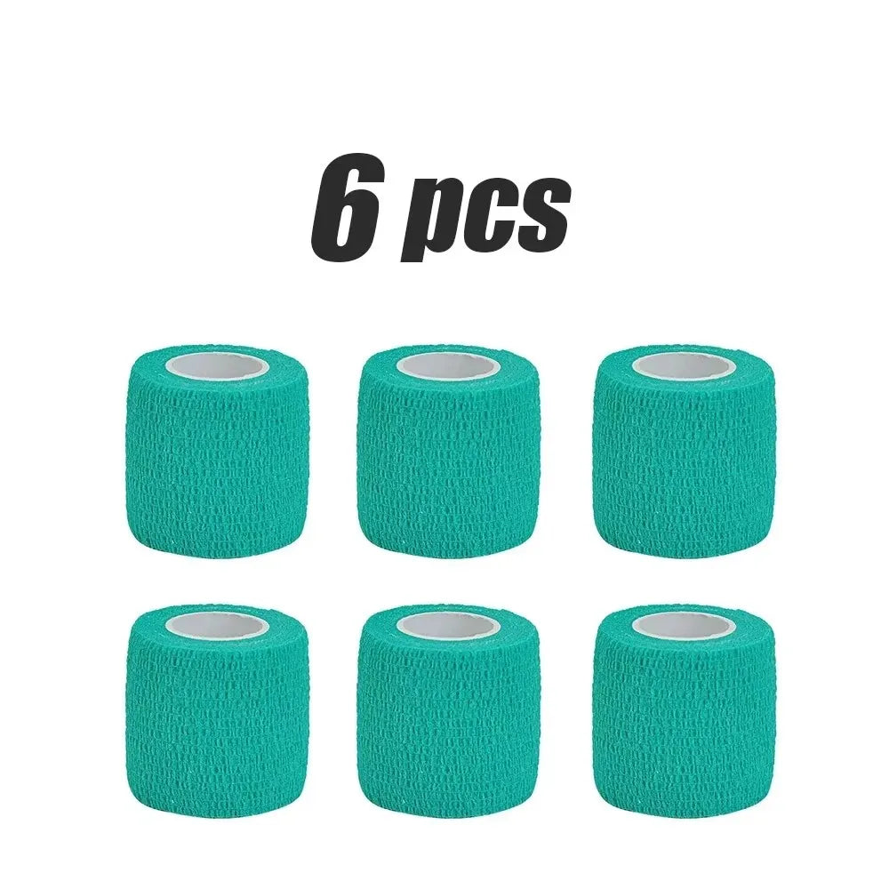 6-Pack Self-Adhesive Elastic Bandage Wrap – Sport Cohesive Tape