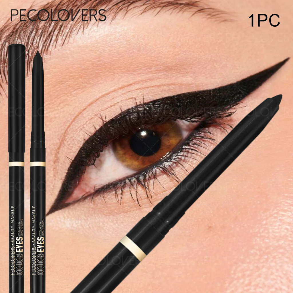 Green Black Waterproof Eyeliner Gel Pencil Pigment Matte Soft Zpaxo