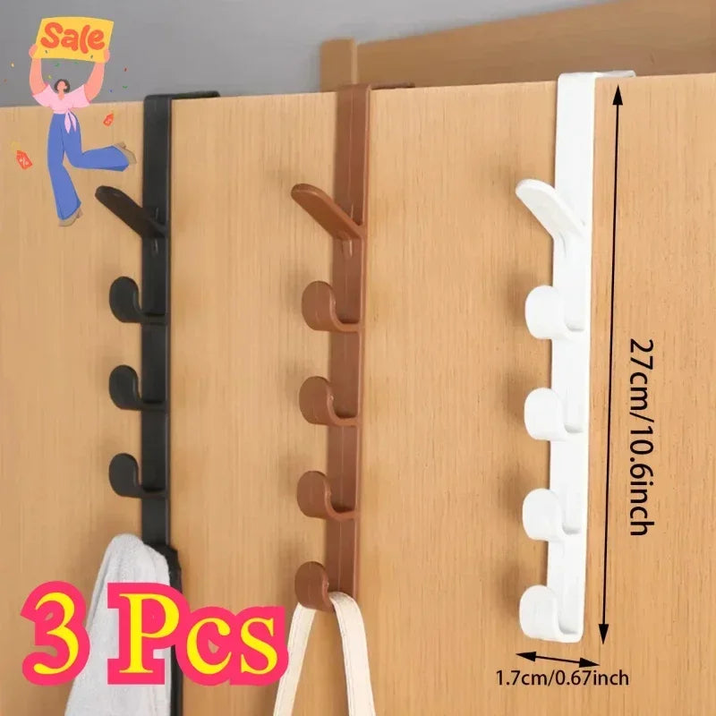 Over The Door Hooks for Hanging Towel Rack Coat Rack Purse Organizer for Closet Hooks The Door Hanger Hook Hat Organizer Zpaxo