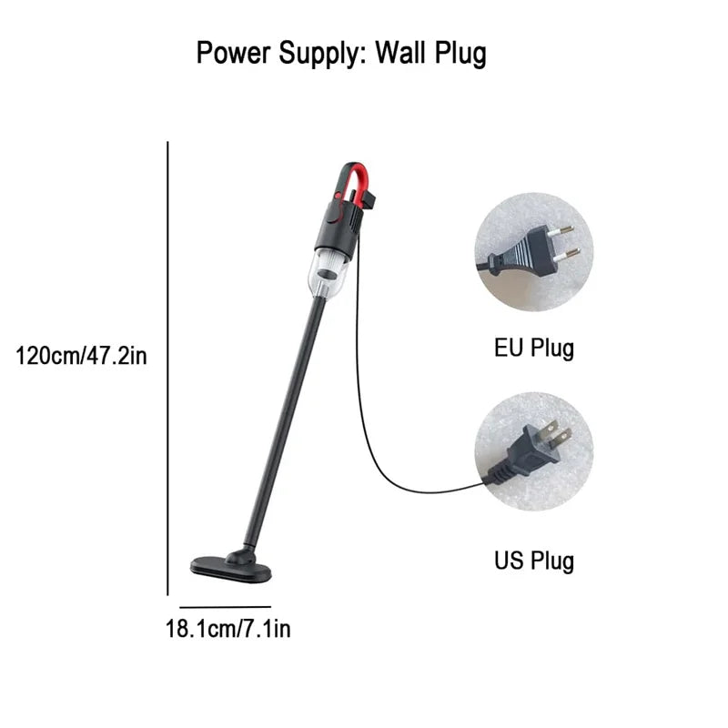 15000Pa Portable Handheld Vacuum Cleaner Household Rechargeable High Power Corded Vacuum Cleaners Wet Dry Dual Use Zpaxo