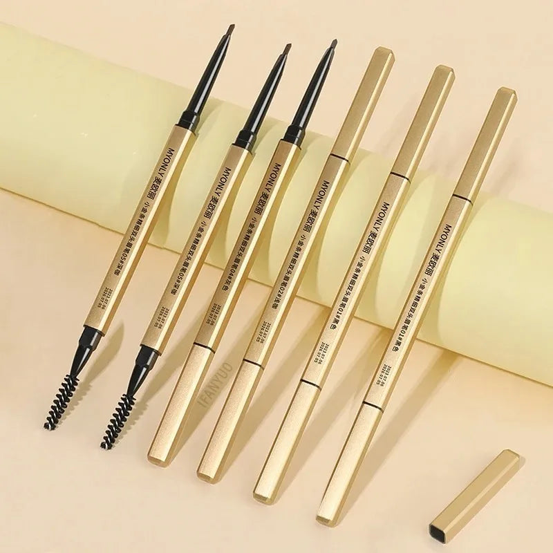 Waterproof Eyebrow Pencil Double-headed Pigmented Long Lasting