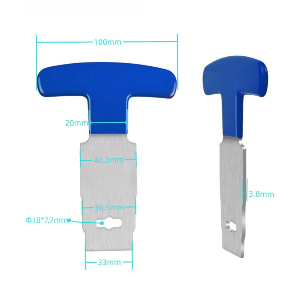 Stainless Steel Pool Return Jet Fitting Removal Tool Handle Grip